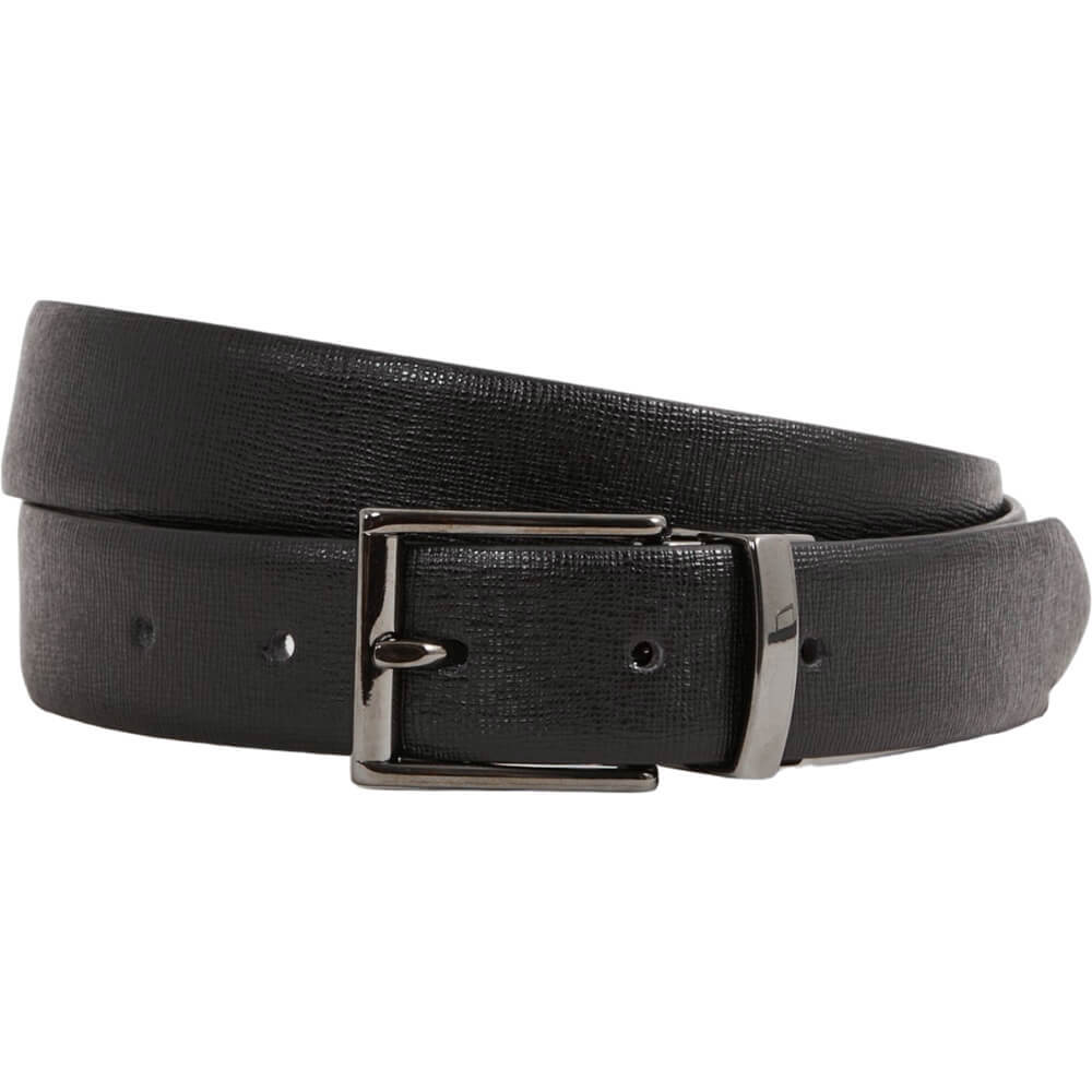 REISS RICKY Reversible Leather Belt